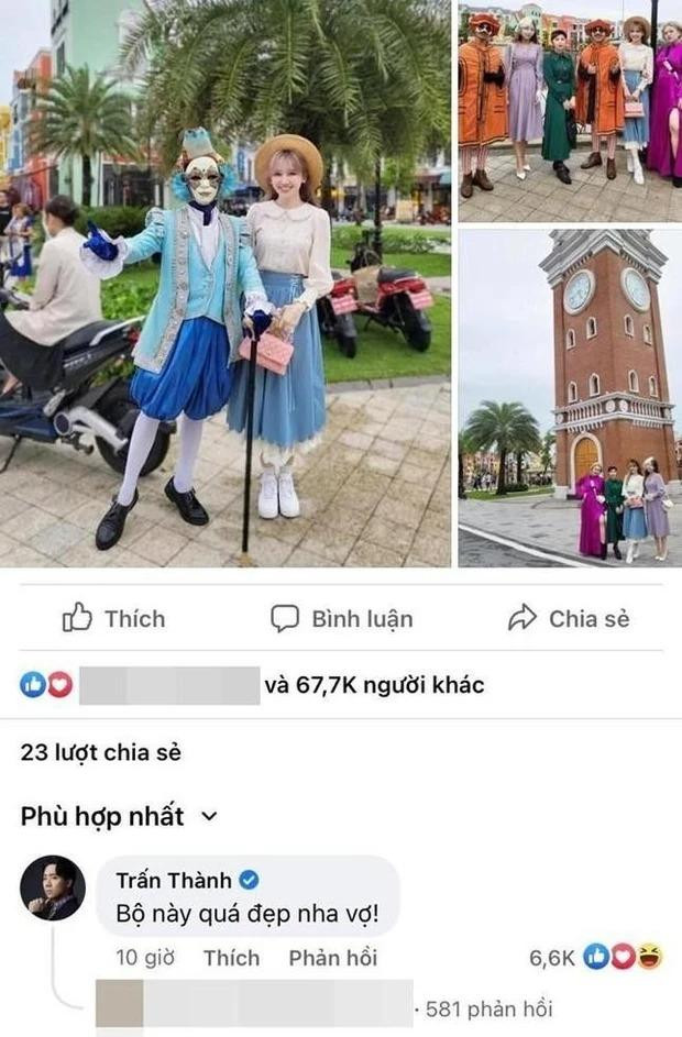 Hari Won đã lâu không tương tác với Trấn Thành trong các bài viết trên Facebook. Hari Won đã lâu không tương tác với Trấn Thành trong các bài viết trên Facebook.
