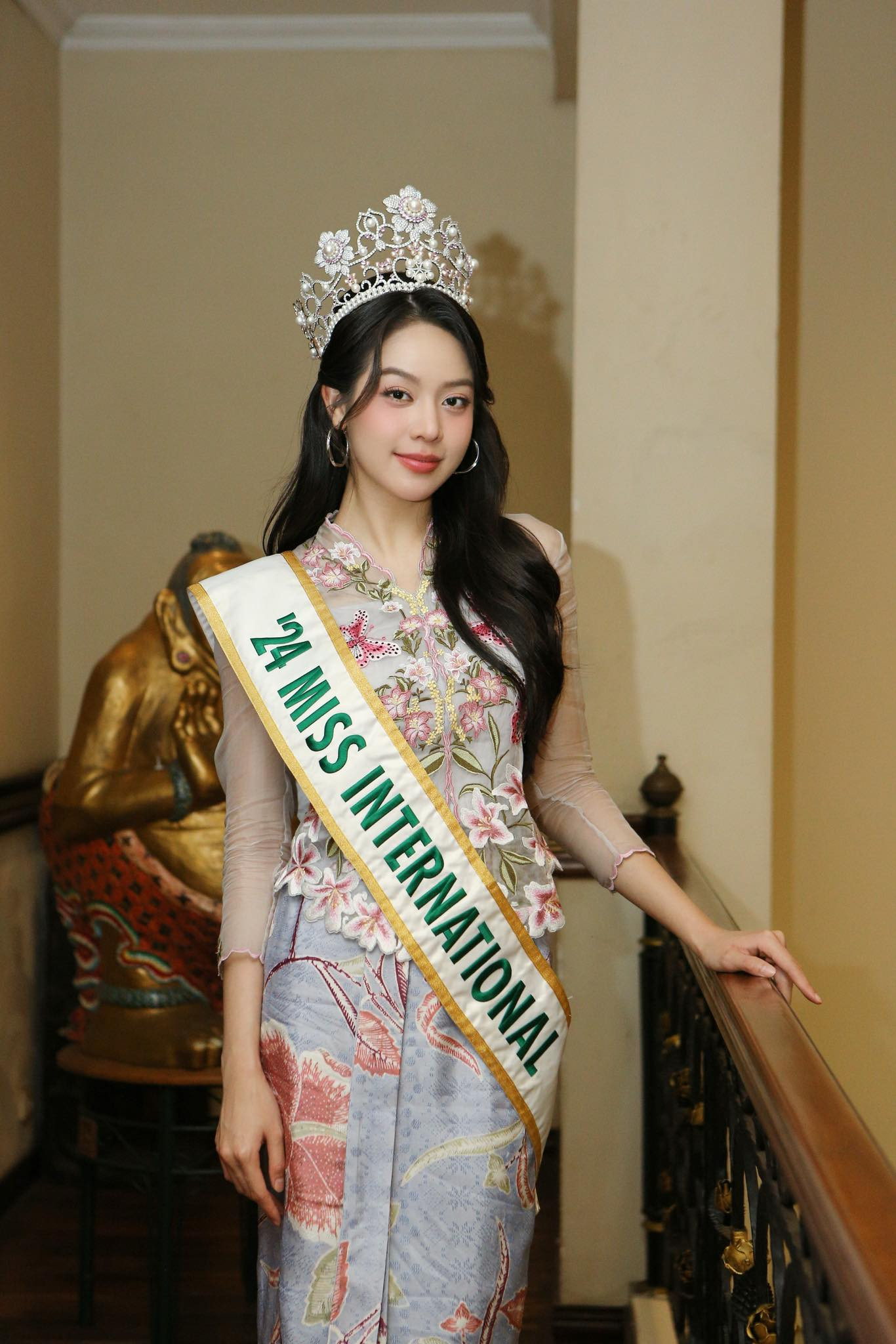 Hoa hậu Thanh Thủy đang có lịch trình công tác ở Indonesia. Hoa hậu Thanh Thủy đang có lịch trình công tác ở Indonesia.