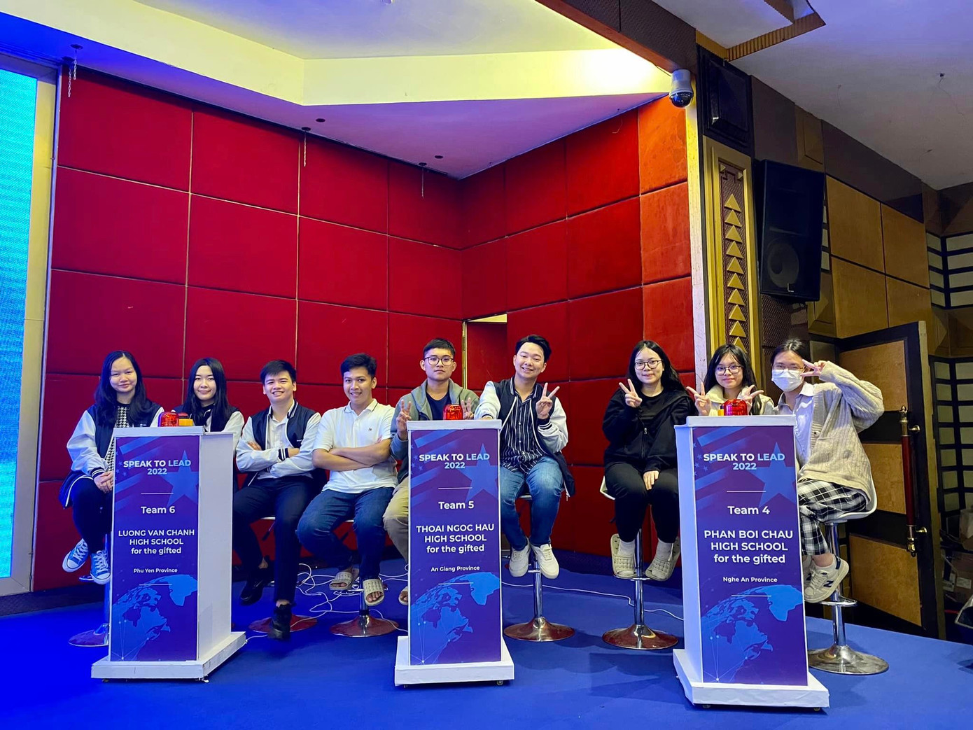 Các bạn rất tự tin trước khi thi đấu