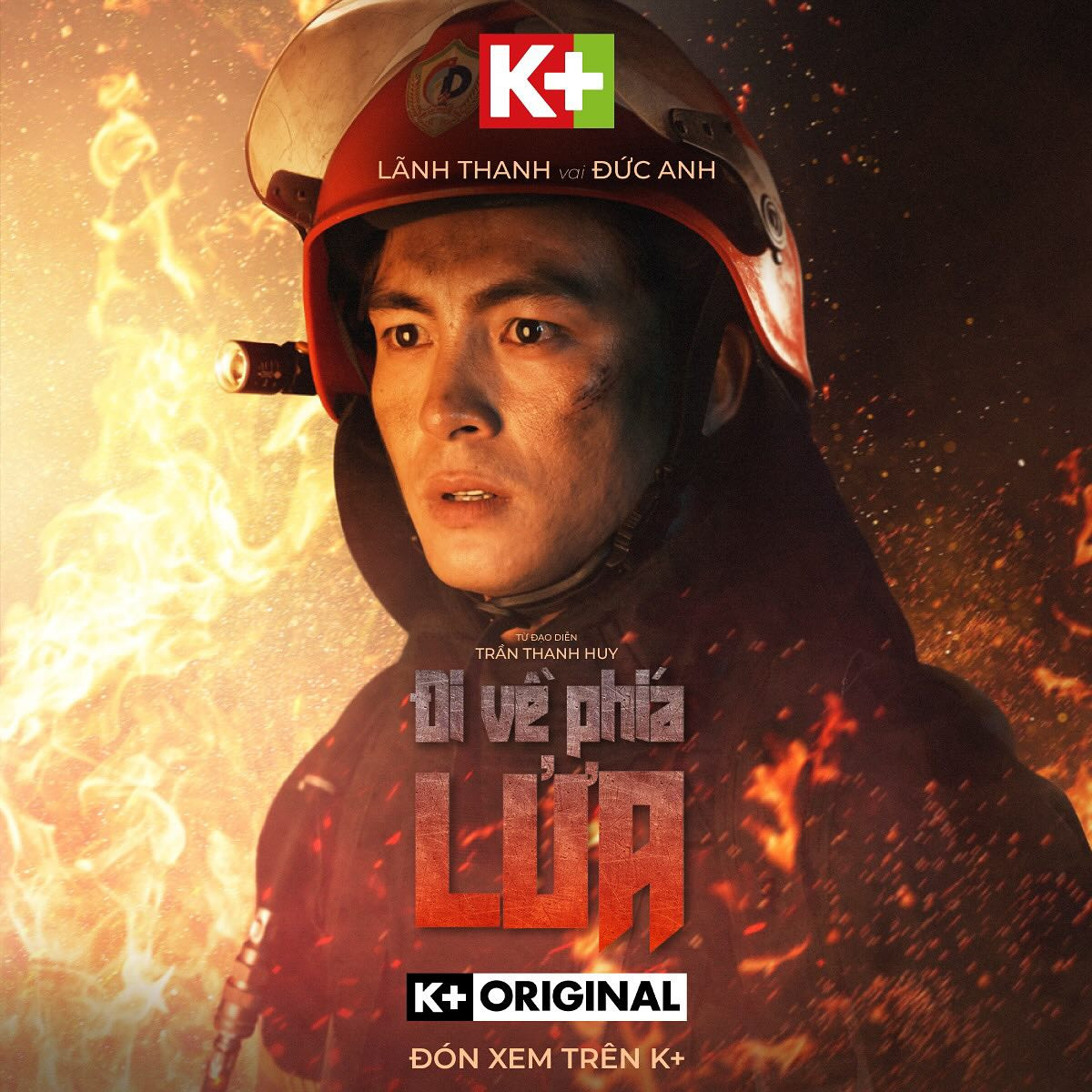 Tạo hình rắn rỏi của Lãnh Thanh trong phim mới. Tạo hình rắn rỏi của Lãnh Thanh trong phim mới.