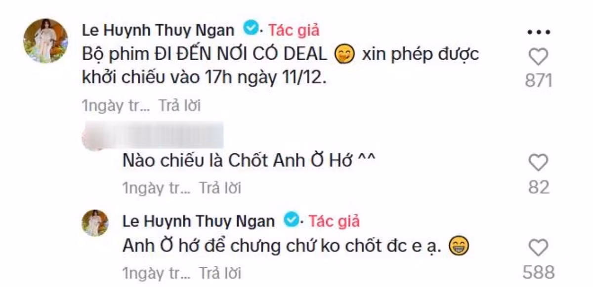 Thúy Ngân lại nói một câu làm khán giả hoang mang.
