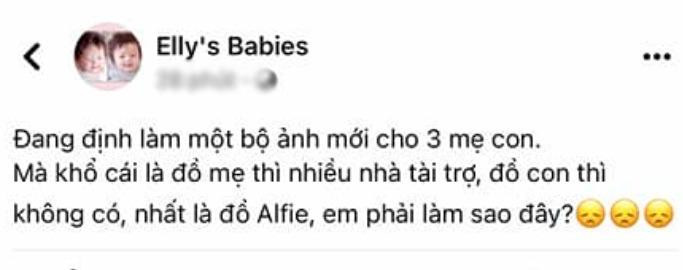 Cô gây tranh cãi vì kêu gọi tài trợ cho hai con. Cô gây tranh cãi vì kêu gọi tài trợ cho hai con.