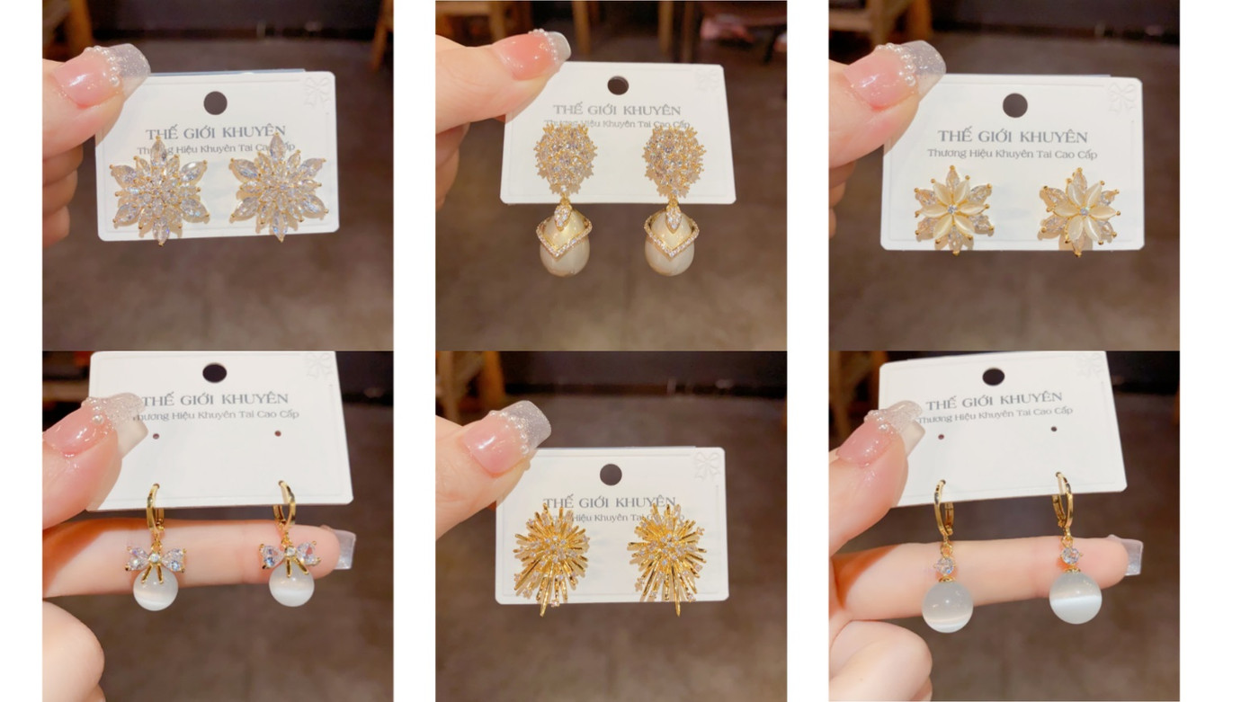 Một số mẫu khuyên tai cao cấp tại Thế Giới Khuyên. Một số mẫu khuyên tai cao cấp tại Thế Giới Khuyên.