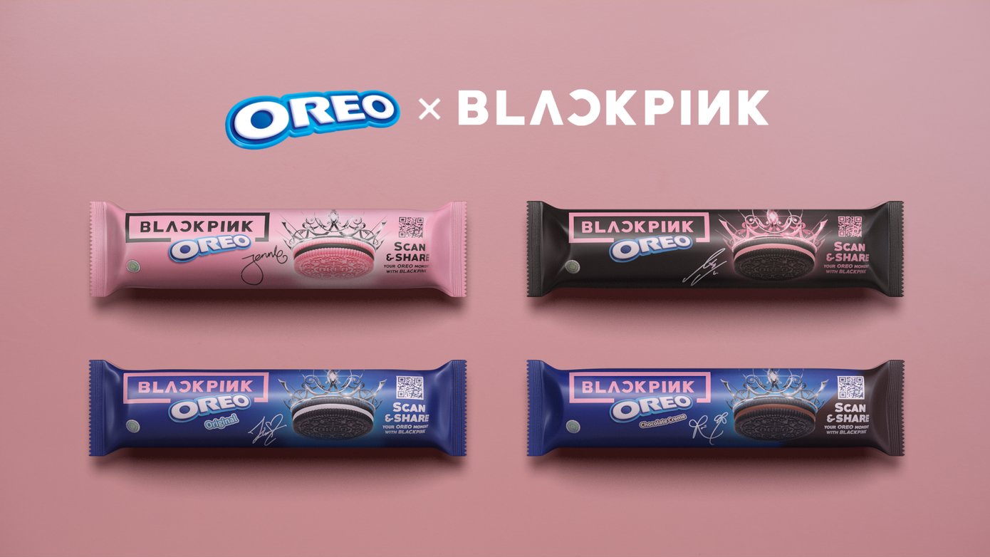 Bánh quy OREO đội vương miện BLACKPINK đầy phong cách