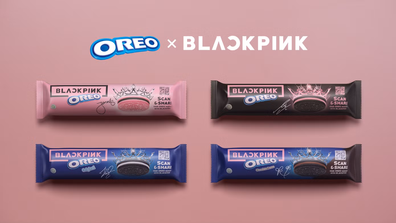 Bánh quy OREO đội vương miện BLACKPINK đầy phong cách Bánh quy OREO đội vương miện BLACKPINK đầy phong cách