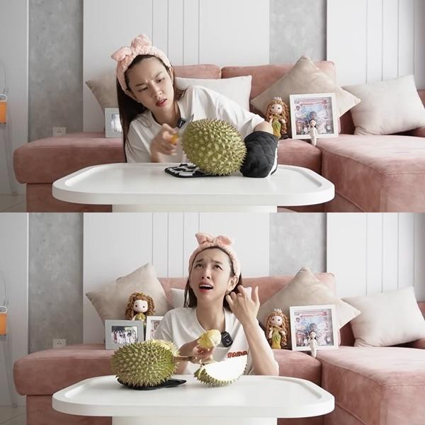 Thùy Tiên nhí nhố trong video đăng trên YouTube Thùy Tiên nhí nhố trong video đăng trên YouTube