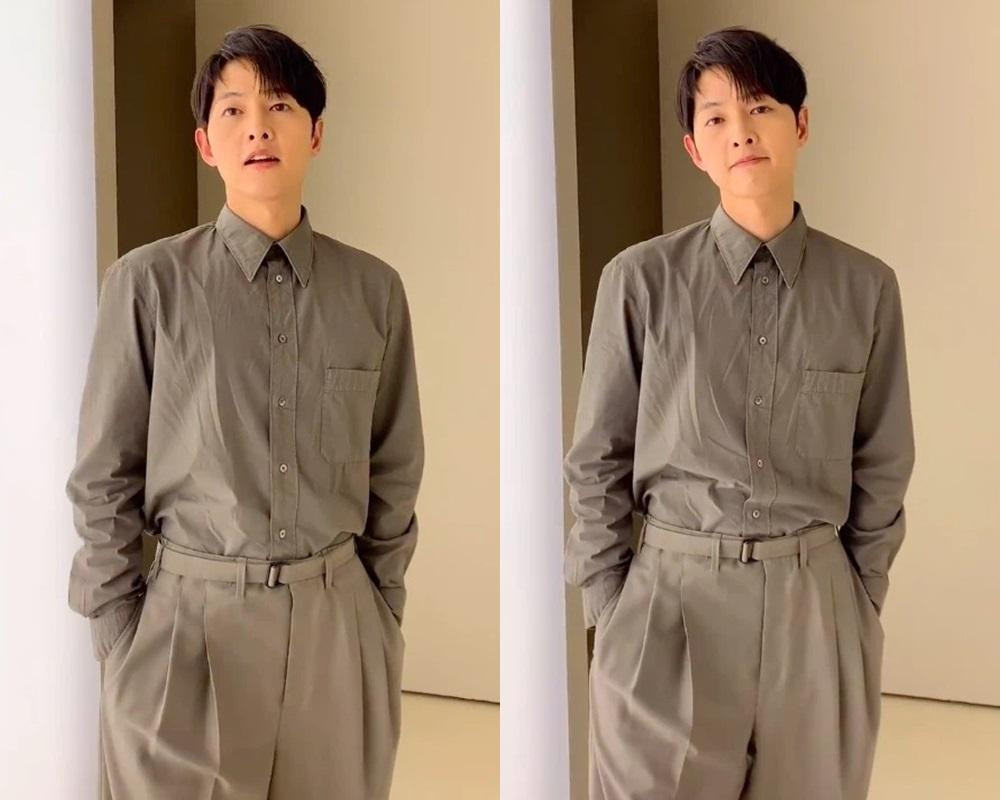 Netizen phát hiện áo của Song Joong Ki bị nhàu