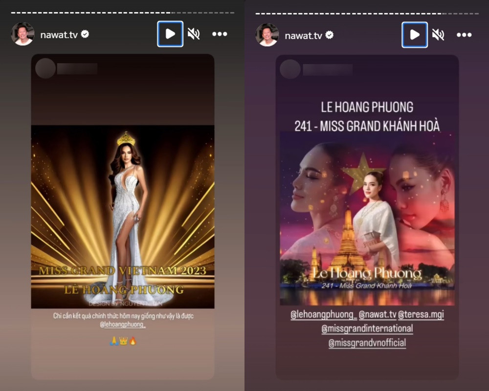 Ông Nawat ưu ái Hoàng Phương ra mặt, càng khiến khán giả tin vào kết quả chung cuộc. Ông Nawat ưu ái Hoàng Phương ra mặt, càng khiến khán giả tin vào kết quả chung cuộc.