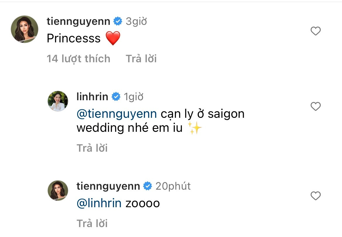 Cô không ngại gọi chị dâu là "công chúa". Cô không ngại gọi chị dâu là "công chúa".