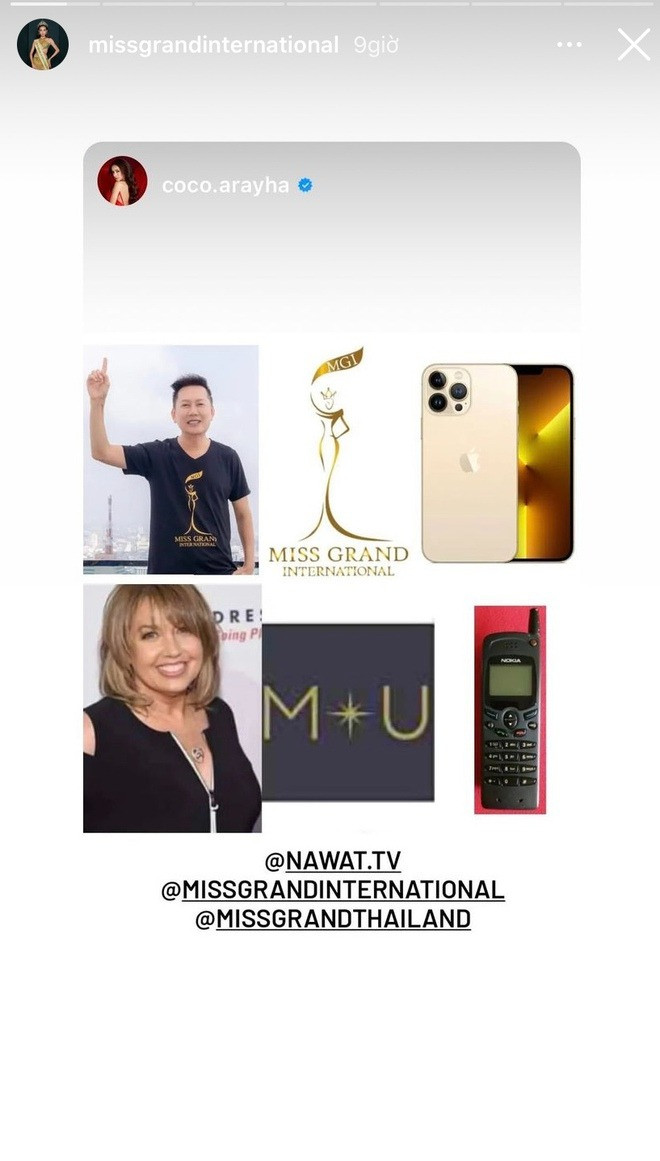 Chủ tịch MGI nhiều lần đăng Story cà khịa đối thủ.