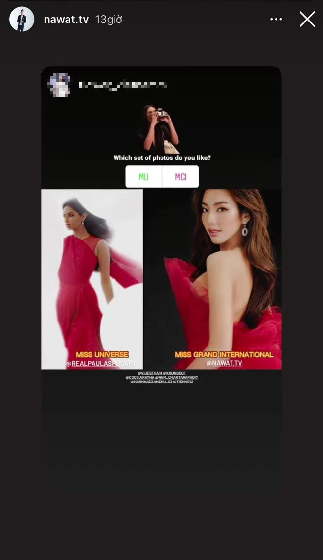 Chủ tịch MGI nhiều lần đăng Story cà khịa đối thủ.