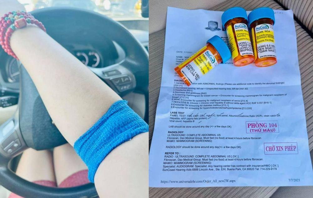 Thúy Nga phải đi khám bệnh Thúy Nga phải đi khám bệnh