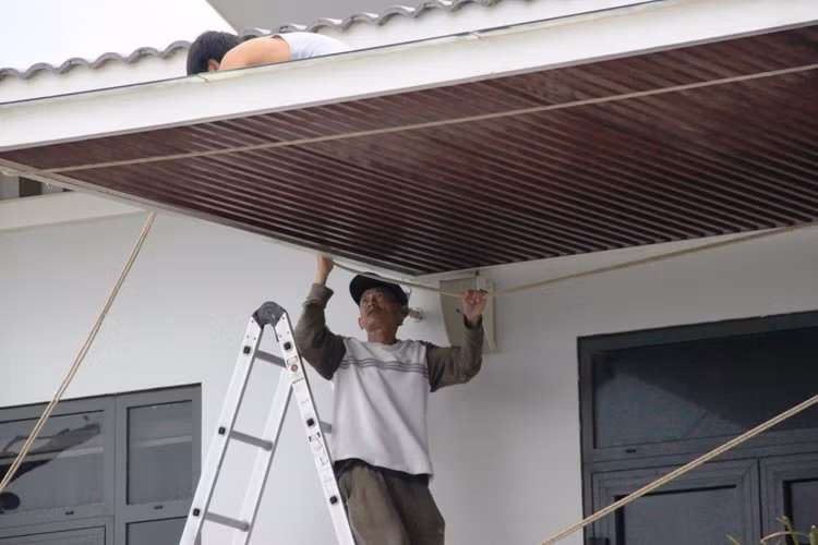 Nhà kiên cố vẫn được chẳng chống cẩn thận