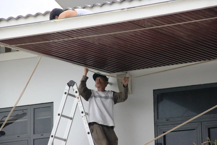 Nhà kiên cố vẫn được chẳng chống cẩn thận