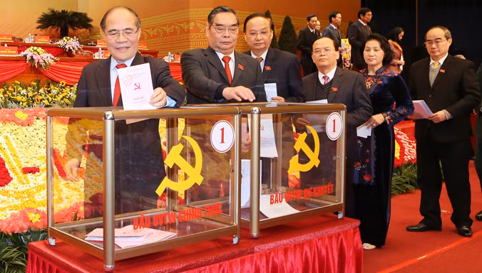 [ẢNH] Toàn cảnh bỏ phiếu bầu cử Ban Chấp hành khóa XII ảnh 5