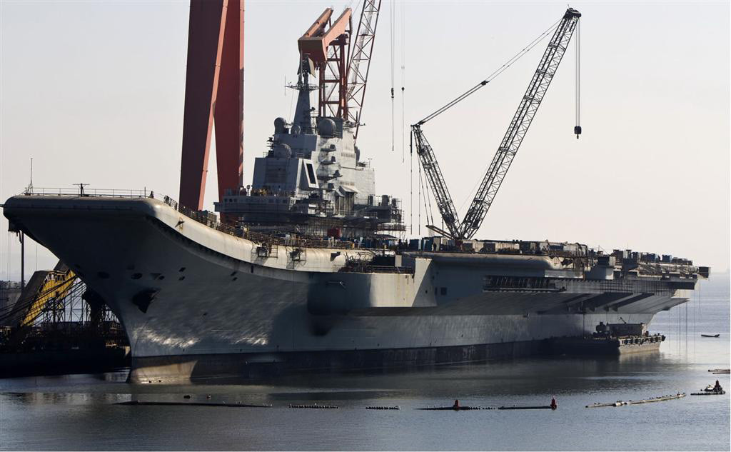 Tàu sân bay Varyag của Trung Quốc. Ảnh: Xinhua. Tàu sân bay Varyag của Trung Quốc Ảnh: Xinhua