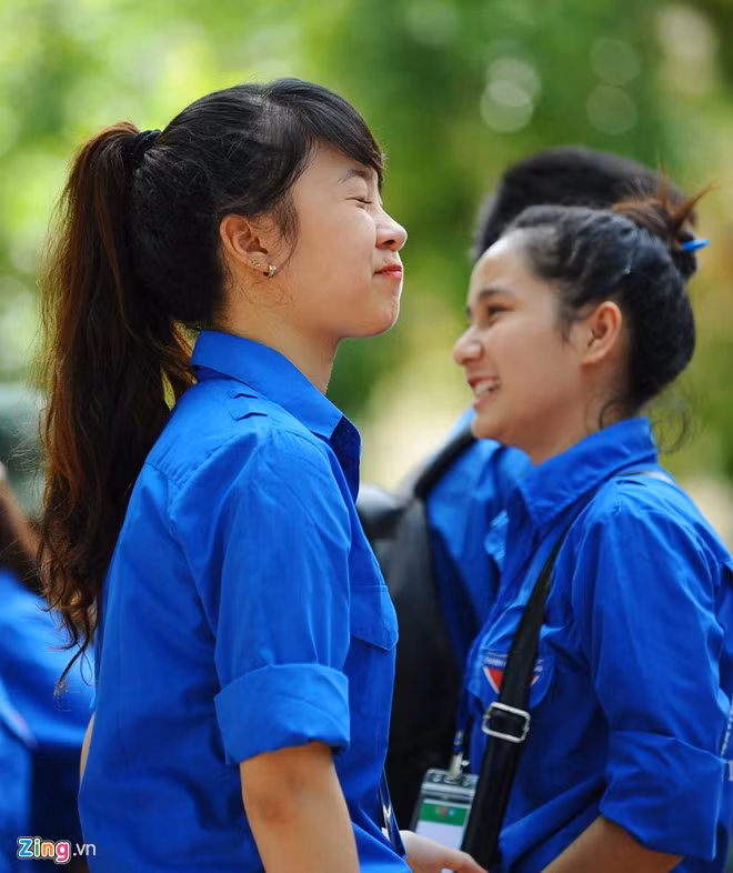 Dàn nữ sinh tình nguyện xinh đẹp của HV Hành chính ảnh 7