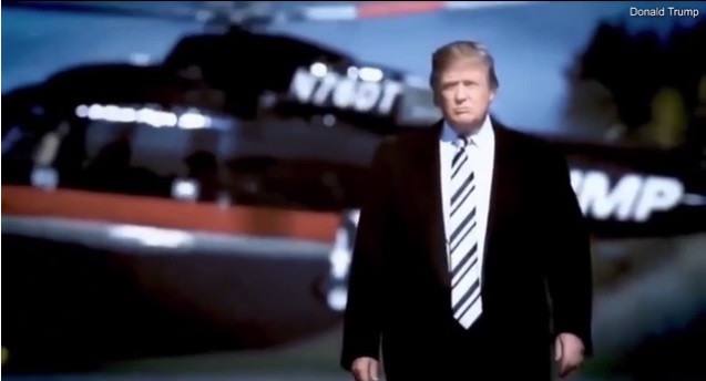 Hình ảnh của ông Donald Trump trong video quảng bá chiến dịch tranh cử năm 2024. Ảnh cắt từ video.