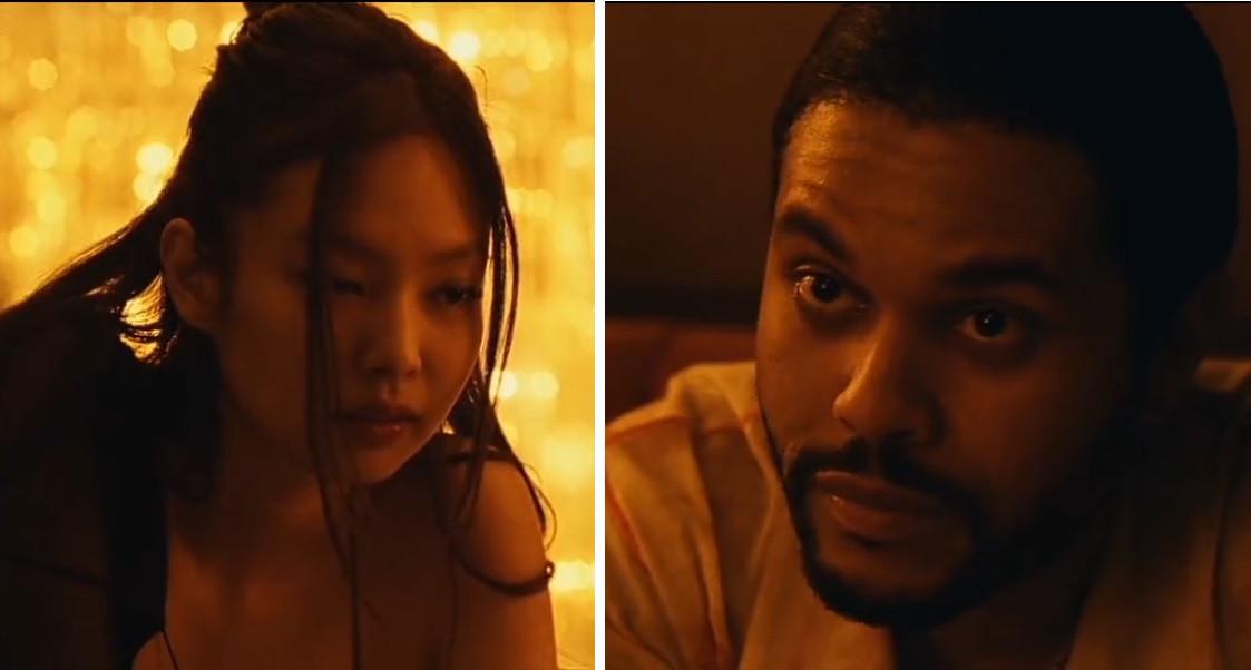 Cư dân mạng Hàn Quốc không chấp nhận được diễn xuất của Jennie và The Weeknd. Ảnh: The Idol.