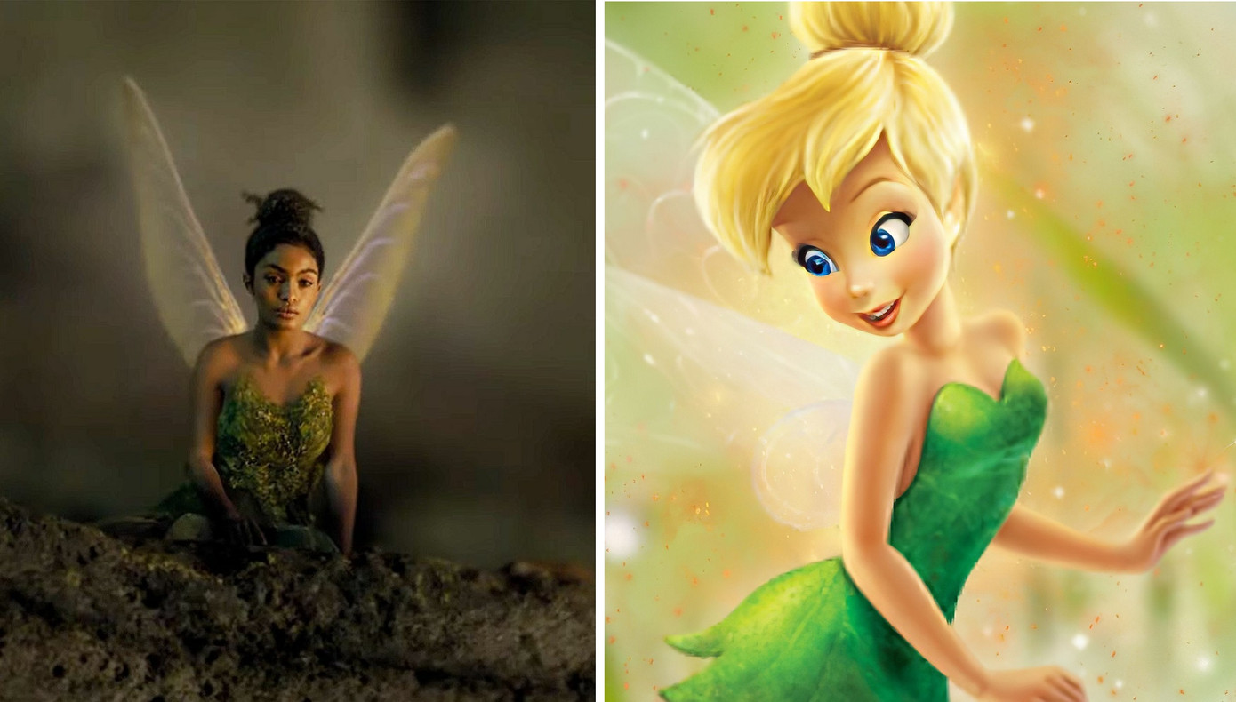 Về cơ bản, tạo hình nhân vật ở phiên bản hoạt hình và người thật giống nhau, trừ màu da.