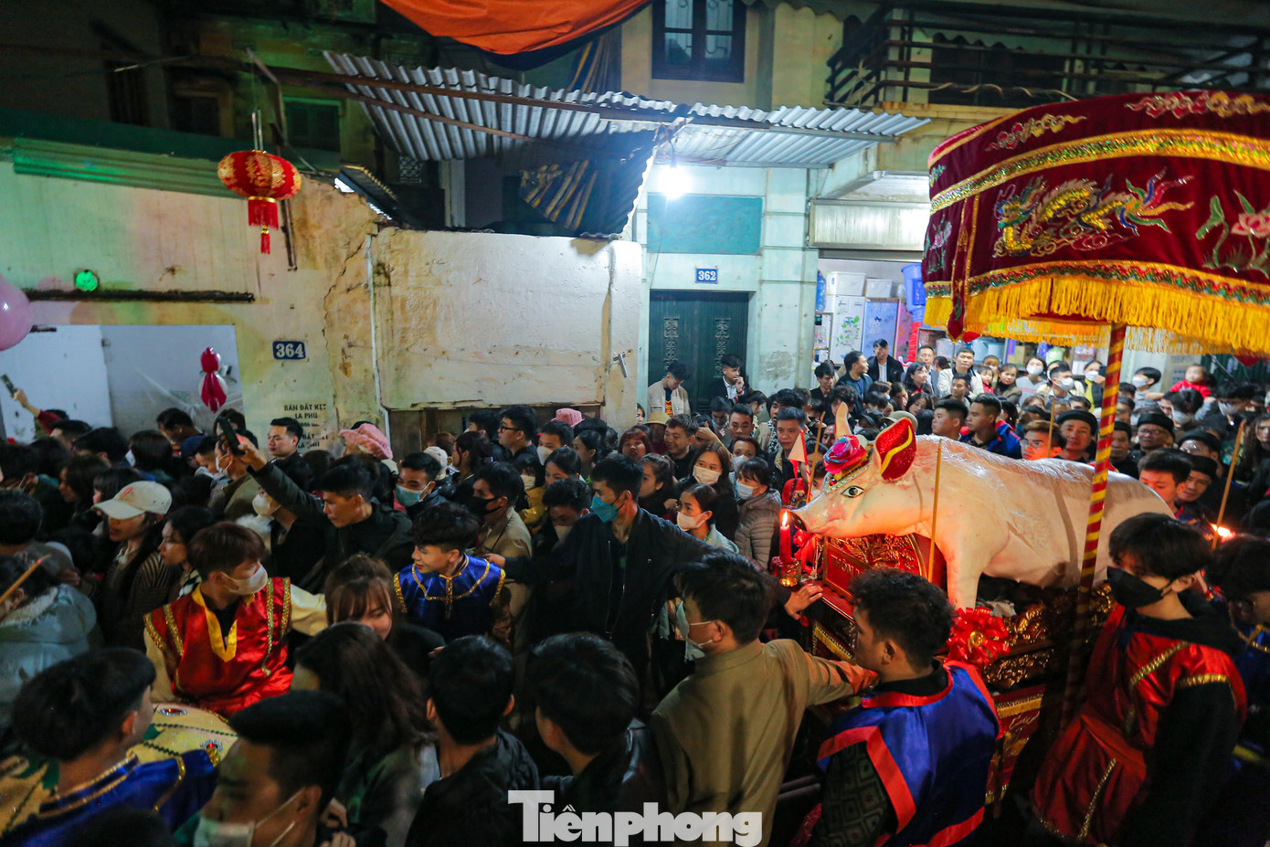 Trong 17 lễ, "ông lợn" nặng nhất là 240 kg, và "ông lợn" nhẹ nhất là 157 kg.