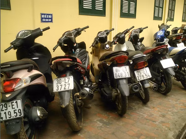 Tang vật các vụ cướp mà các đối tượng đã gây ra