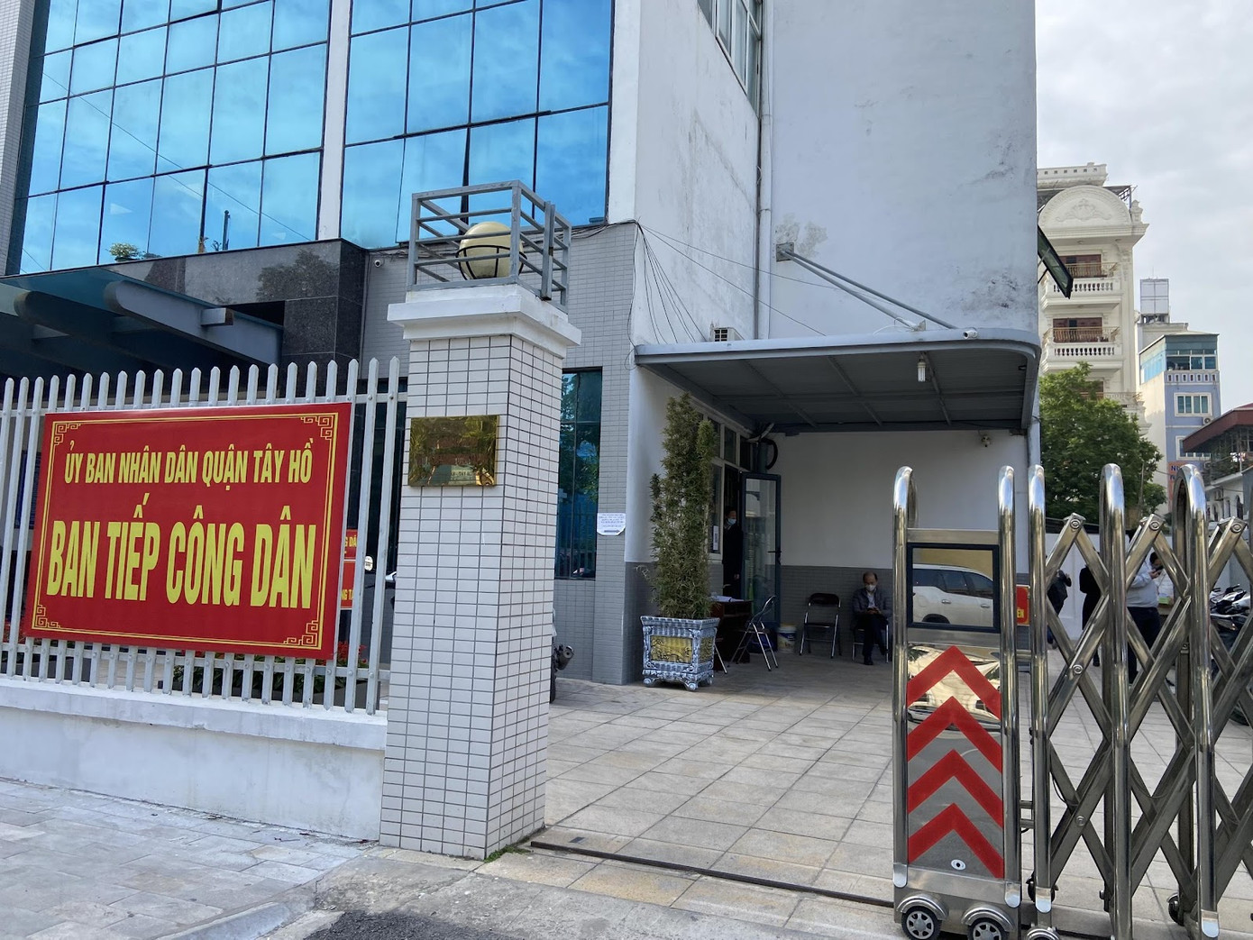 Trụ sở Ban Quản lý dự án đầu tư xây dựng quận Tây Hồ