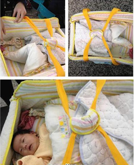 Bé trai bị bà ngoại bỏ vào túi quần áo và đưa qua máy quét an ninh ở sân bay . Bé trai bị bà ngoại bỏ vào túi quần áo và đưa qua máy quét an ninh ở sân bay