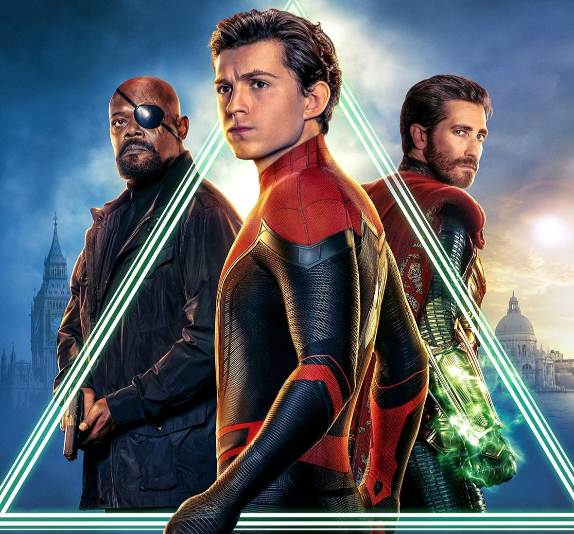 Tam giác này hơi "căng" cho nam diễn viên Jake Gyllenhaal. - Nguồn: Poster phim Tam giác này hơi "căng" cho nam diễn viên Jake Gyllenhaal. - Nguồn: Poster phim