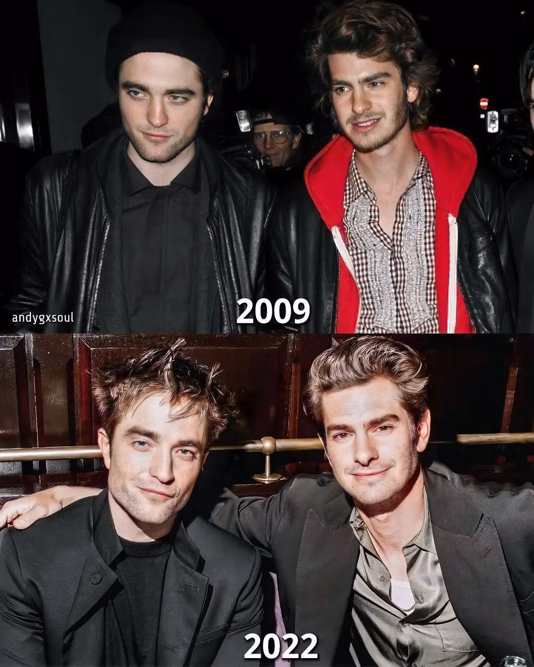 Robert Pattinson và Andrew Garfield đã là bạn thân từ trước cả khi cả hai nổi tiếng. - Nguồn: andygxsoul.