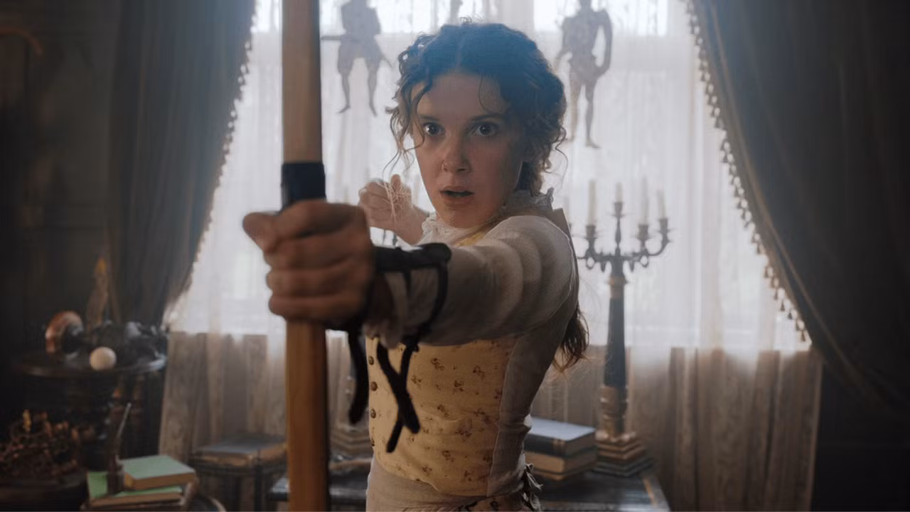 "Enola Holmes" là dự án gần nhất của cô nàng. - Nguồn: Internet.