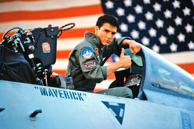 Hình ảnh tạo nên "biểu tượng điện ảnh" Tom Cruise. - Nguồn: Internet