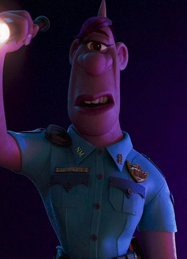 Spectre cũng được xem như nhân vật đồng tính đầu tiên đến từ nhà Chuột Disney Pixar. Spectre cũng được xem như nhân vật đồng tính đầu tiên đến từ nhà Chuột Disney Pixar.