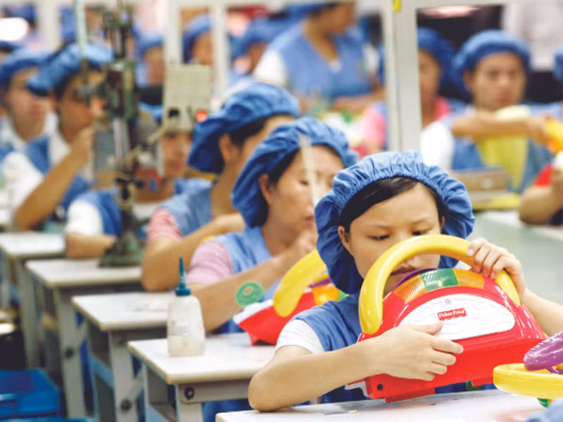 Mức lương trung bình ở Trung Quốc tăng liên tục