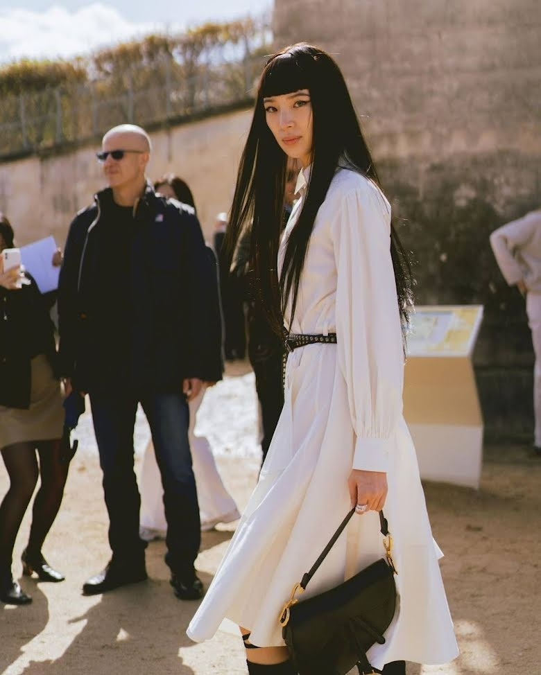 Irene Kim nổi tiếng hàng đầu trong ngành người mẫu Hàn Quốc.