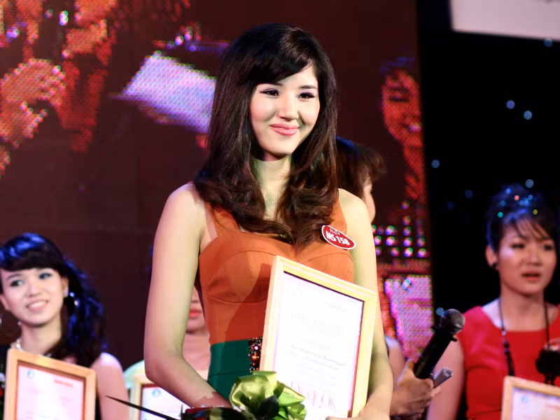 Hạnh phúc khi danh hiệu Gương mặt xuất sắc nhất tại cuộc thi gọi tên Ngô Tuyết Mai