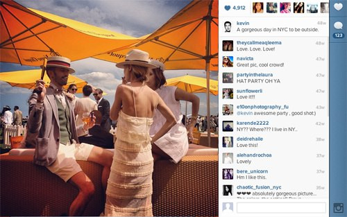 Tiếp đó, anh tới New York tham dự giảiVeuve Clicquot Polo Classic