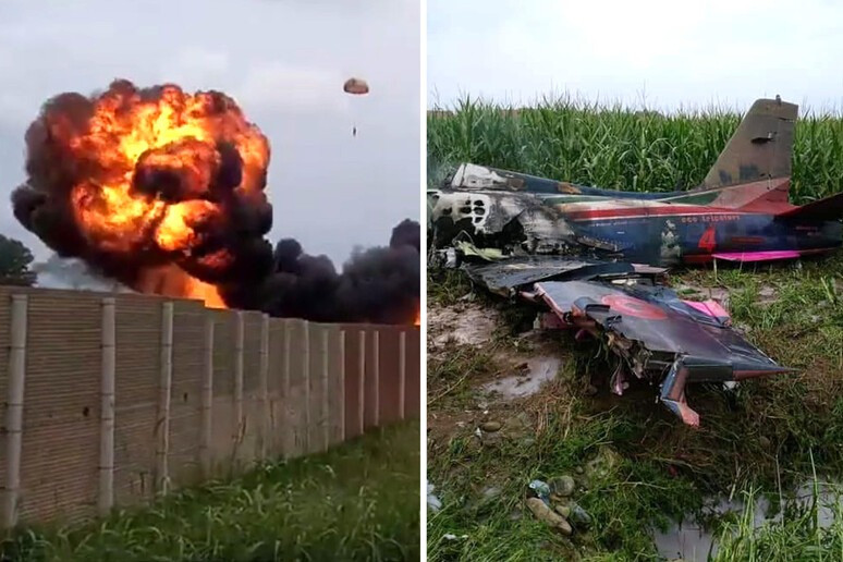 Hiện trường vụ tai nạn. Ảnh: ANSA Hiện trường vụ tai nạn. Ảnh: ANSA