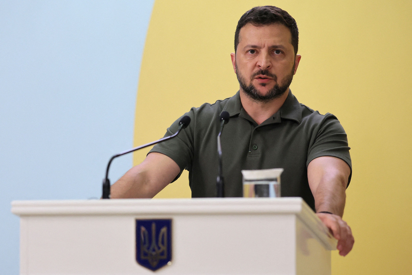 Tổng thống Ukraine Volodymyr Zelensky. Ảnh: Reuters Tổng thống Ukraine Volodymyr Zelensky. Ảnh: Reuters