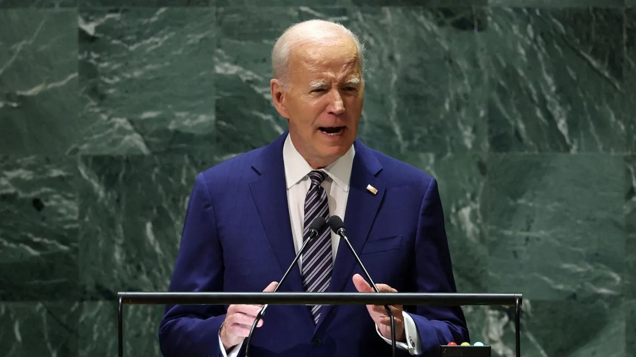 Tổng thống Mỹ Joe Biden phát biểu ngày 19/9. Ảnh: Reuters Tổng thống Mỹ Joe Biden phát biểu ngày 19/9. Ảnh: Reuters