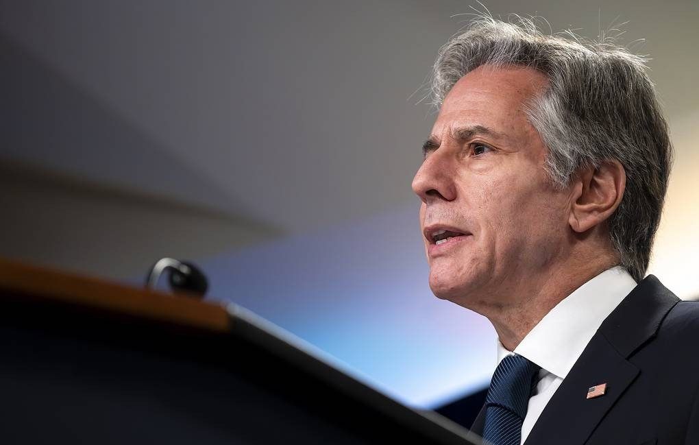 Ngoại trưởng Mỹ Antony Blinken. Ảnh: AP