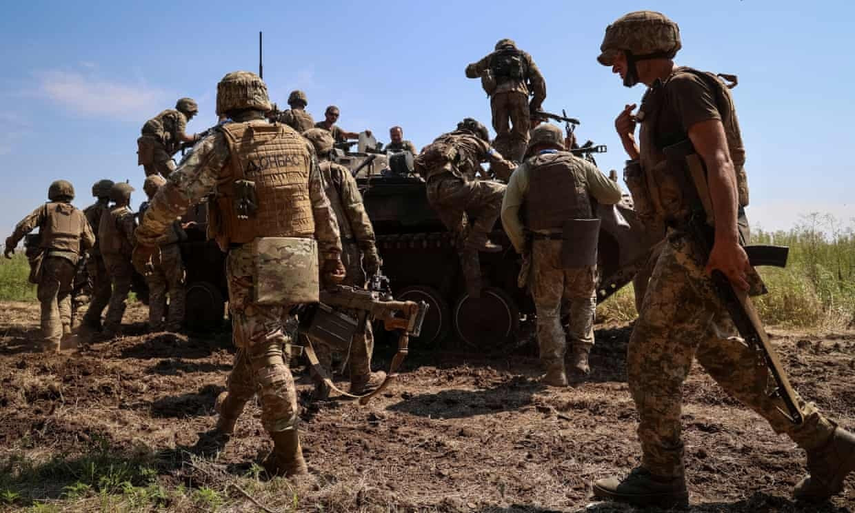 Binh sĩ Ukraine ở Zaporizhzhia. Ảnh: Reuters Binh sĩ Ukraine ở Zaporizhzhia. Ảnh: Reuters