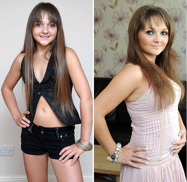 Soya chụp ảnh mát mẻ khi mới 12 tuổi và hiện tại đang mang bầu 16 tuần ở tuổi 16