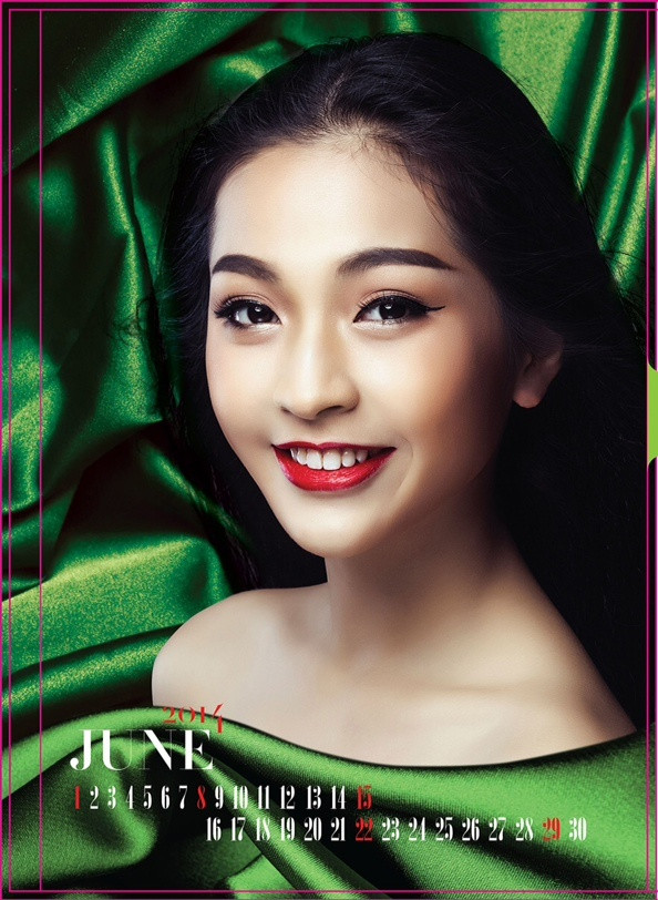 Tháng 1:Hằng Kool Tháng 2: Thúy Hằng - Thúy Hạnh Tháng 3: Giải đồng Ngôi sao Người mẫu - Tống Hương Thảo Tháng 4: Hà Kiều Trang Tháng 5: Nguyễn Phương Thảo Tháng 6: Bùi Hà Anh Tháng 7: Á hậu Parkson - Nguyễn Thu Hằng Tháng 8: Á hậu Trang sức, Top 15 HH Sắc đẹp toàn cầu 2011 - Phan Hương Giang Tháng 9: Miss iOne - Sái Hương Ly Tháng 10: Top 10 HHVN, Top 15 HH Châu Á Thái Bình Dương - Trương Tùng Lan Tháng 11: Top 5 Miss Ngoisao - Đỗ Kiều Oanh Tháng 12: Siêu mẫu Châu Á, Giải vàng Ngôi sao Người mẫu - Phan Hoàng Thu