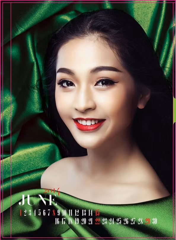 Tháng 1:Hằng Kool Tháng 2: Thúy Hằng - Thúy Hạnh Tháng 3: Giải đồng Ngôi sao Người mẫu - Tống Hương Thảo Tháng 4: Hà Kiều Trang Tháng 5: Nguyễn Phương Thảo Tháng 6: Bùi Hà Anh Tháng 7: Á hậu Parkson - Nguyễn Thu Hằng Tháng 8: Á hậu Trang sức, Top 15 HH Sắc đẹp toàn cầu 2011 - Phan Hương Giang Tháng 9: Miss iOne - Sái Hương Ly Tháng 10: Top 10 HHVN, Top 15 HH Châu Á Thái Bình Dương - Trương Tùng Lan Tháng 11: Top 5 Miss Ngoisao - Đỗ Kiều Oanh Tháng 12: Siêu mẫu Châu Á, Giải vàng Ngôi sao Người mẫu - Phan Hoàng Thu