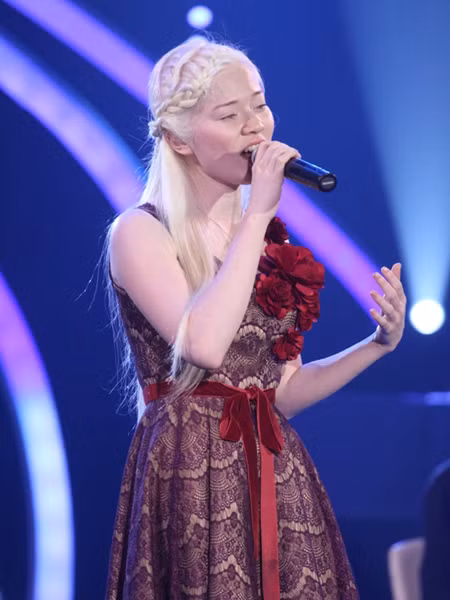 Vũ Khánh Vân trong cuộc thi Vietnam’s Got Talent