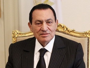 Tổng thống bị lật đổ Hosni Mubarak. (Nguồn: Getty images). Tổng thống bị lật đổ Hosni Mubarak. (Nguồn: Getty images)