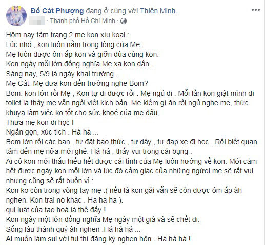 Xuân Bắc viết ‘tâm thư’ chia sẻ nỗi buồn trong ngày khai giảng của con ảnh 10