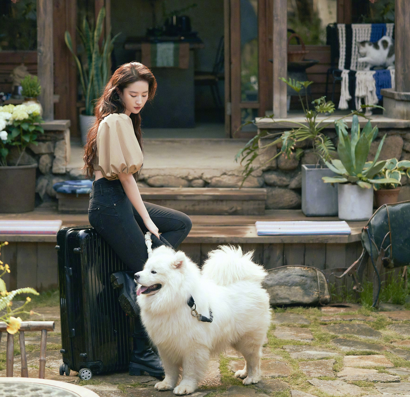 Lưu Diệc Phi đẹp trong mọi khung hình.