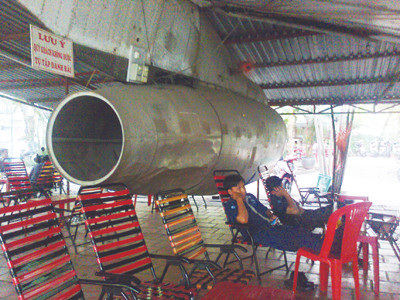 Phút ngủ trưa. Ảnh: T.N.A 